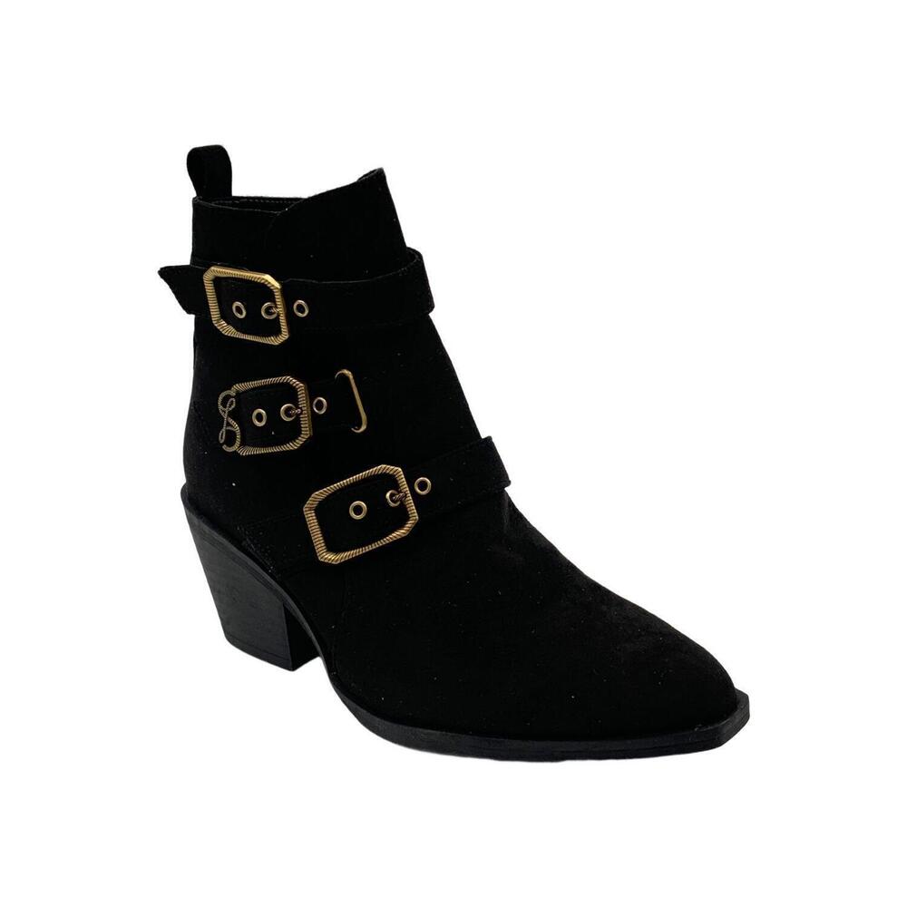 Sam and Libby Women's Finnley Ankle Boot Black - Medium